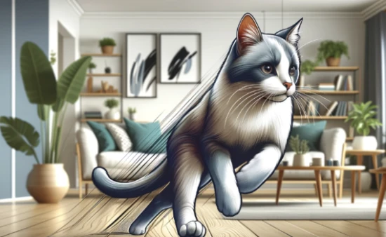 Why is my cat suddenly doing "parkour"?